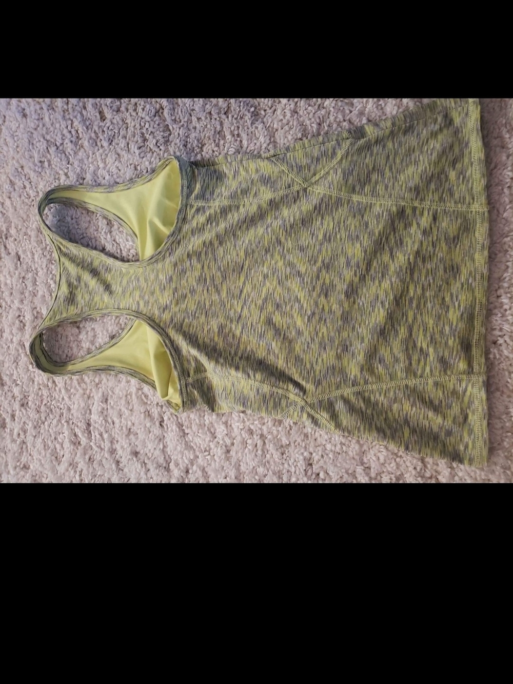 Joe Fresh Lime Heather Racerback Tank - Picture 3 of 4